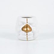 Whimsical Clown-Themed Ceramic Mini Planter Pot