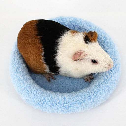Luxurious Winter Retreat Plush Bed for Petite Pets