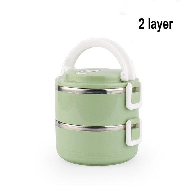 Stainless Steel Thermal Insulated Bento Lunch Box