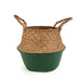 Seagrass Wicker Storage Baskets - Foldable Design - Set of 2, 22x20 Dimensions