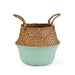 Seagrass Wicker Storage Baskets - Eco-Friendly Folding Design