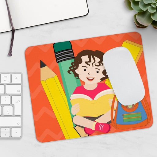 Super Cute Boy Learning Theme Mousepad for Personalized Desk Style
