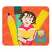 Super Cute Boy Learning Theme Mousepad for Personalized Desk Style