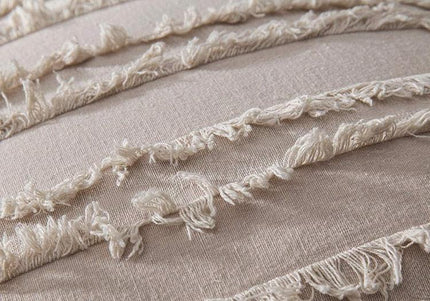 Stylish Embroidered Tassel Pillowcase - Luxurious 45x45cm Square Cushion Cover