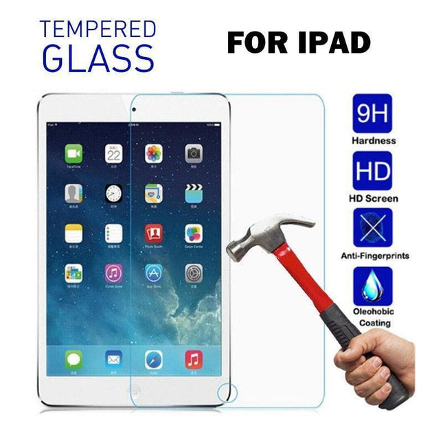 Premium Tempered Glass Screen Protector for iPad Air 2/Pro 9.7/Pro 11 - Ultra Clear Defense Shield