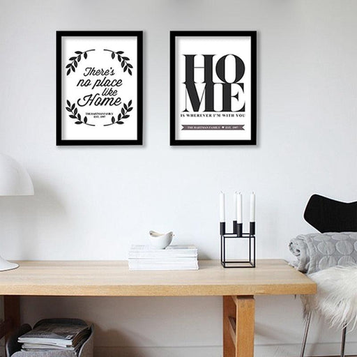 Empowering Home Decor: Inspirational Canvas Typography Artwork