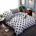 Chic Tween Bedroom Makeover: Trendy Printed Duvet Set for Stylish Comfort
