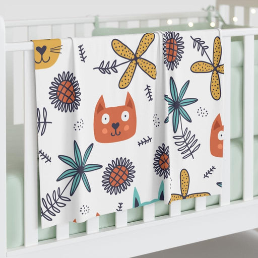 Cozy Autumn Baby Swaddle Blanket - Luxuriously Soft for Your Little One