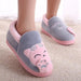 Cozy Unisex Children's Cotton Slippers with Non-Slip Sole
