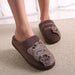 Kids' Winter Non-Slip Cotton Slippers with Flat Heel Shape