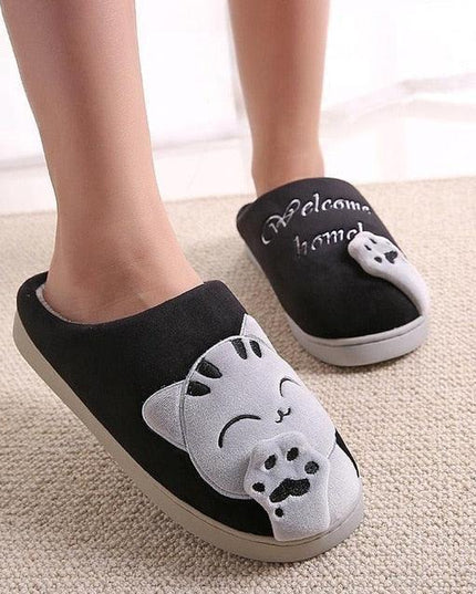 Warm & Cozy Non-Slip Cotton Slippers for Kids - Perfect for Winter Wear