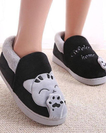 Warm & Cozy Non-Slip Cotton Slippers for Kids - Perfect for Winter Wear
