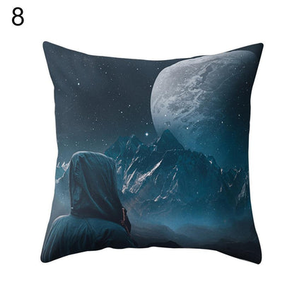 Cosmic Serenity Pillowcase - Dreamy Space-Themed Home Essential