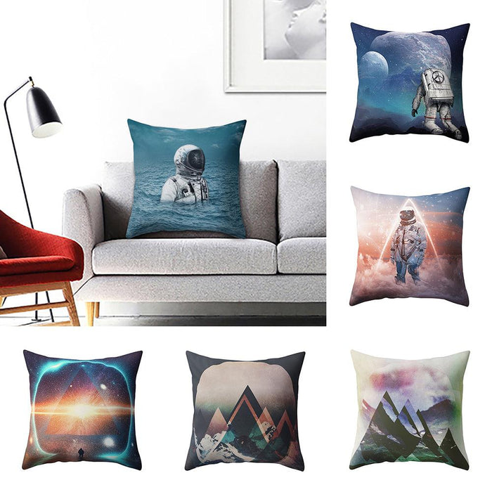 Cosmic Wonder Pillow Cover Home Decor