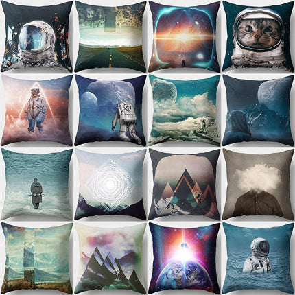 Cosmic Serenity Pillowcase - Dreamy Space-Themed Home Essential