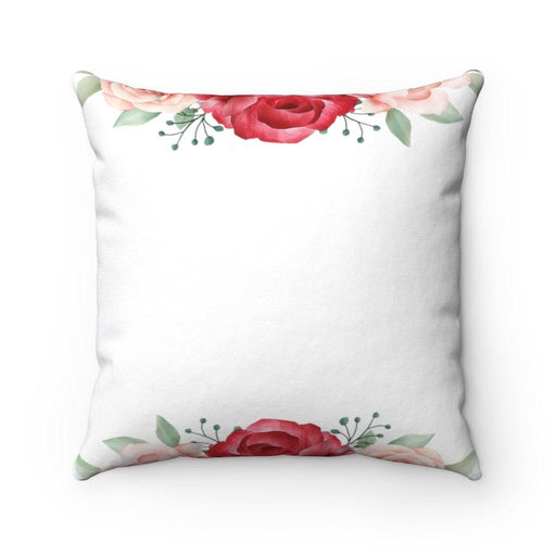 Abstract Floral Printed Luxury Pillow Cover with Reversible Design