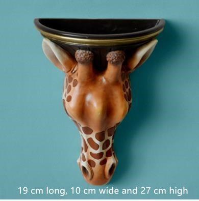 Sophisticated European Resin Wall Planter and Vase