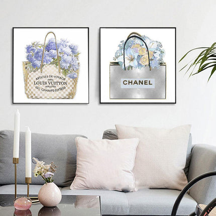 Glamorous Muse: Stylish Women Canvas Art for Trendy Interiors