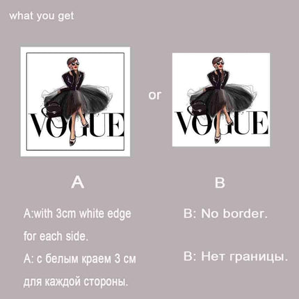 Glamorous Muse: Stylish Women Canvas Art for Trendy Interiors