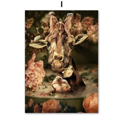 Scandinavian Elegance Modern Canvas Wall Art for Chic Home Decor