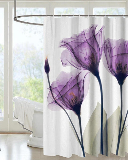 Vibrant Artistic Waterproof Shower Curtain with Eye-Catching Design