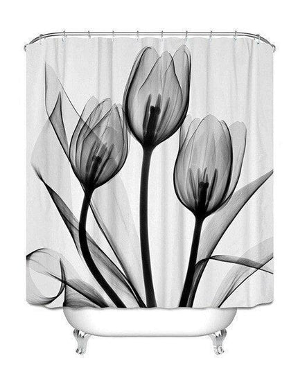 Personalized Waterproof Polyester Shower Curtain with Distinctive Artwork