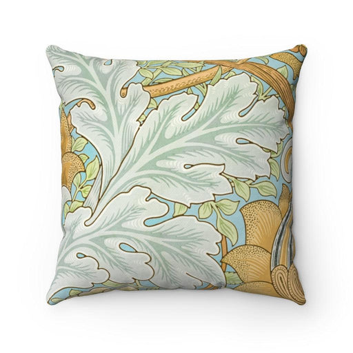 William Morris Floral Abstract Reversible Pillow Cover with Vibrant Sublimation Prints
