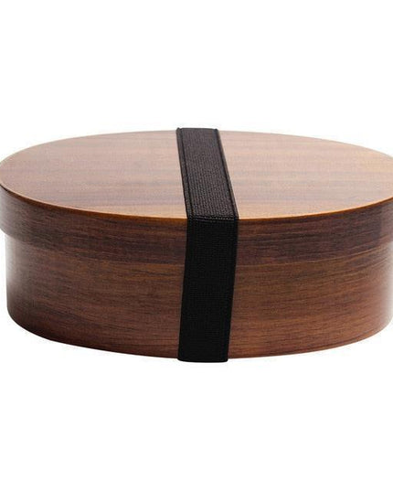 Eco-Conscious Japanese Wooden Bento Box Lunch Kit for Kids with Leakproof Design and Utensils