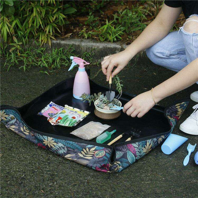 Essential PVC Oxford Cloth Planting Mat for Effortless Indoor and Outdoor Gardening