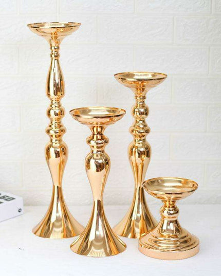 Mermaid Magic: Elegant Candle Holder Stand with Customizable Floral Display Options