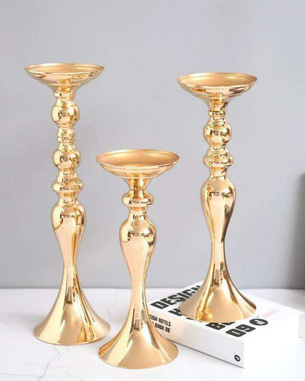 Mermaid Magic: Elegant Candle Holder Stand with Customizable Floral Display Options